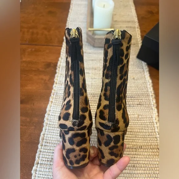 NWT J. Crew Haircalf Cheetah Ankle Boot - Picture 12 of 12
